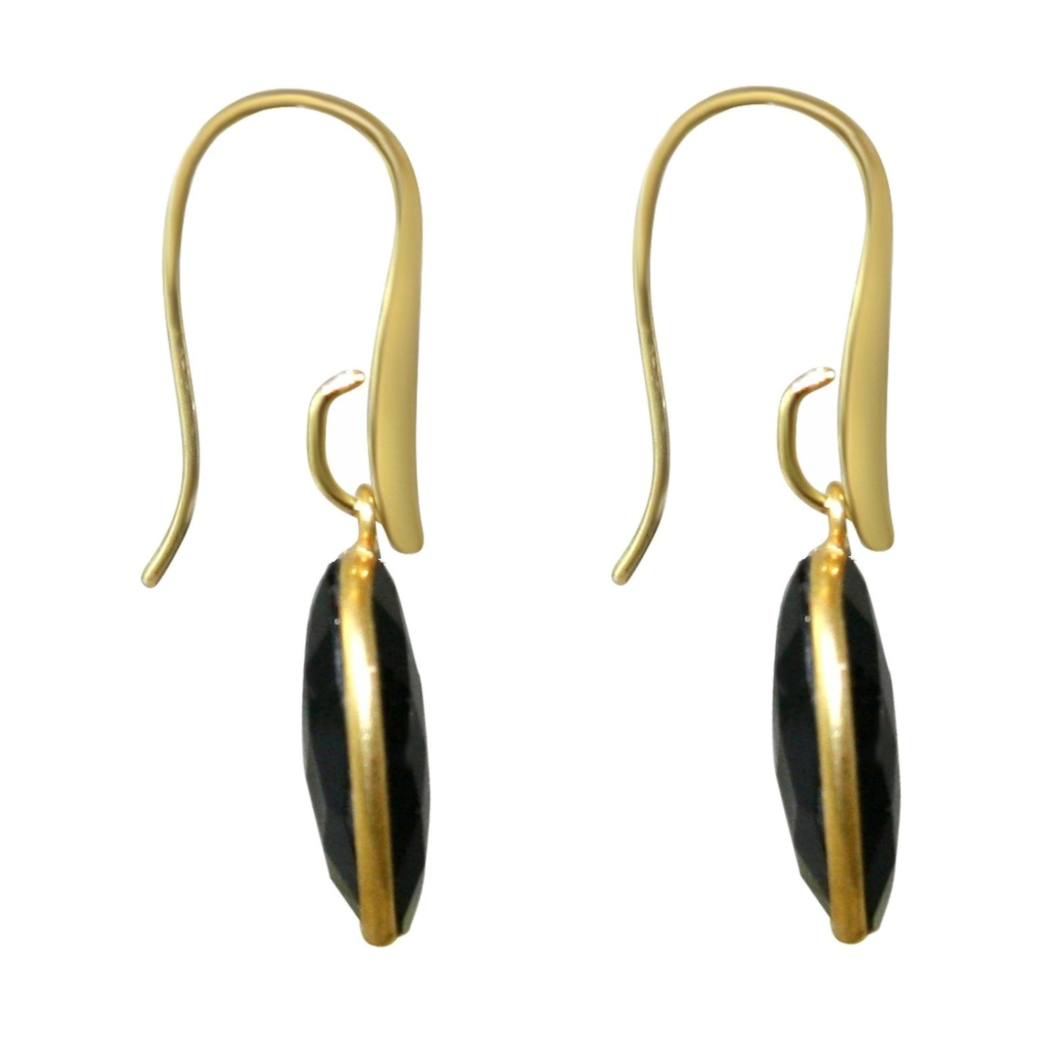 Ohrringe 'OVAL Onyx'