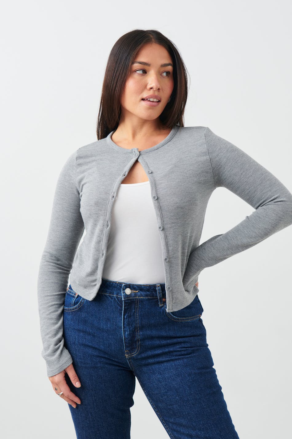 Tight cardigan