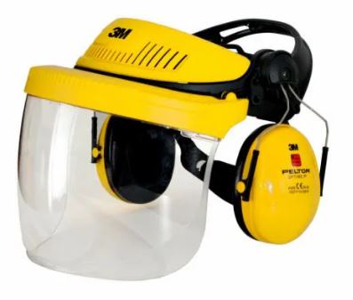 Casque industriel combiné 3M 7.21.15.500.50 G500, jaune