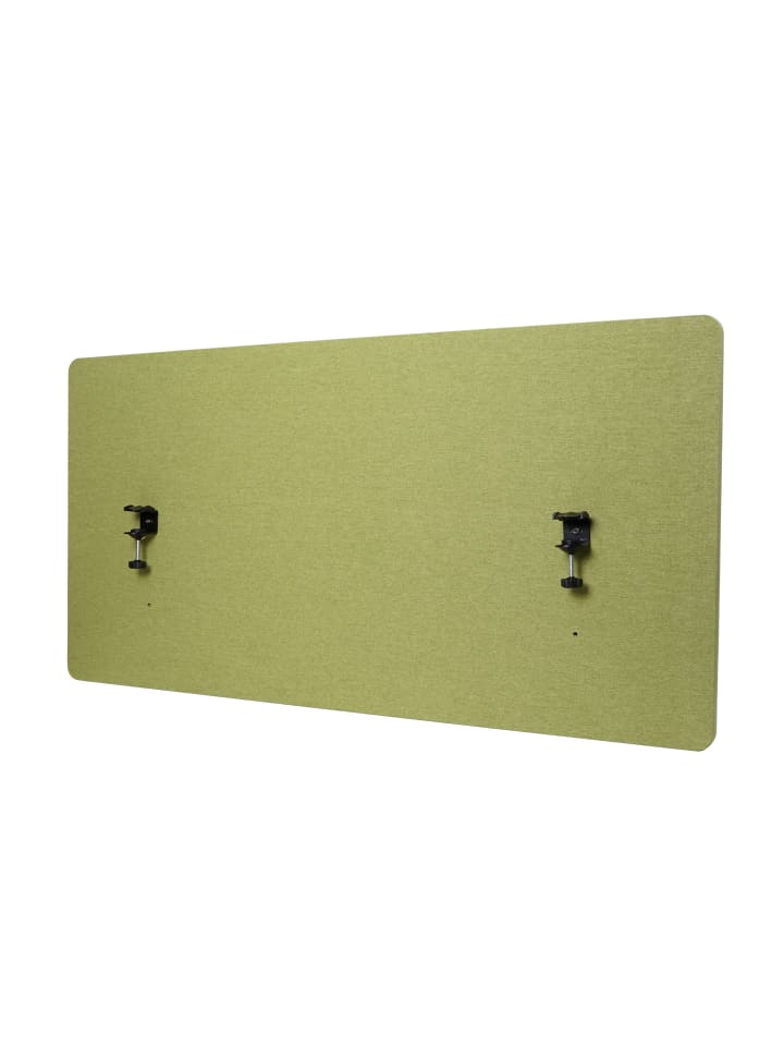 MCW Akustik-Tischtrennwand G75, 60x120cm grün günstig kaufen onesize