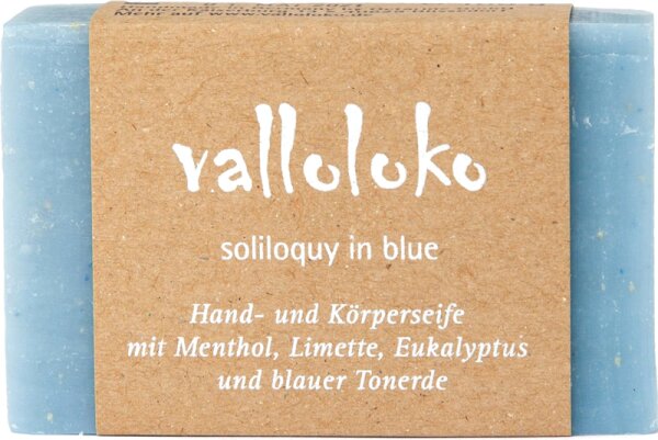 Valloloko Seife Soliloquy In Blue Stückseife