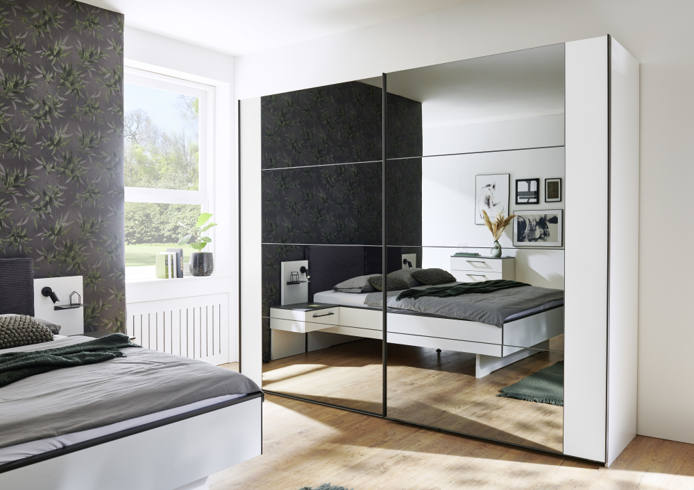 Schwebetürenschrank 2-türig Madea