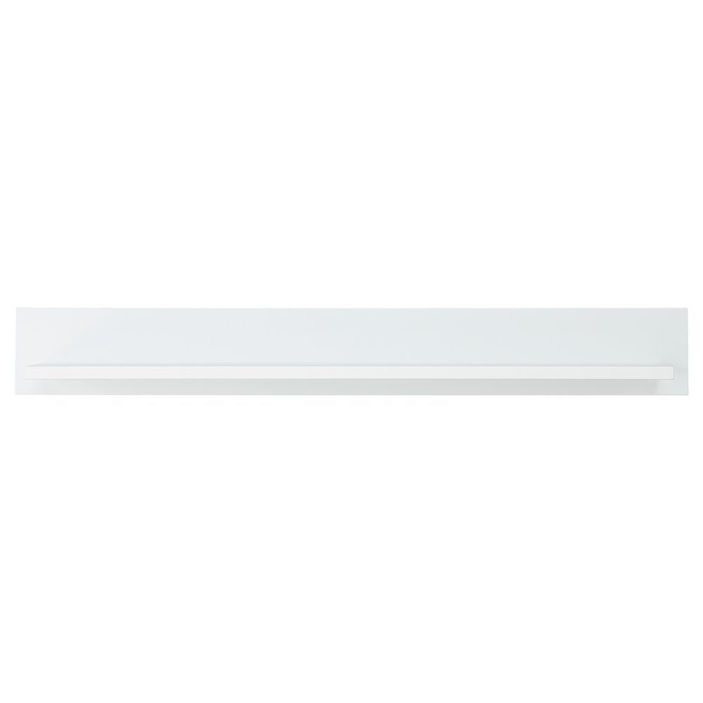 Lomadox Wohnwand CUST-36, (3-St., 3-tlg), Set mit 2 Wandboards Eiche mit weiß 240 cm, Wohnwand, Fernsehschrank