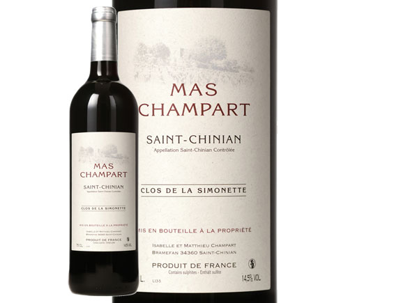 Mas Champart Saint-Chinian Clos de la Simonette 2018 Languedoc-Roussillon Saint-Chinian