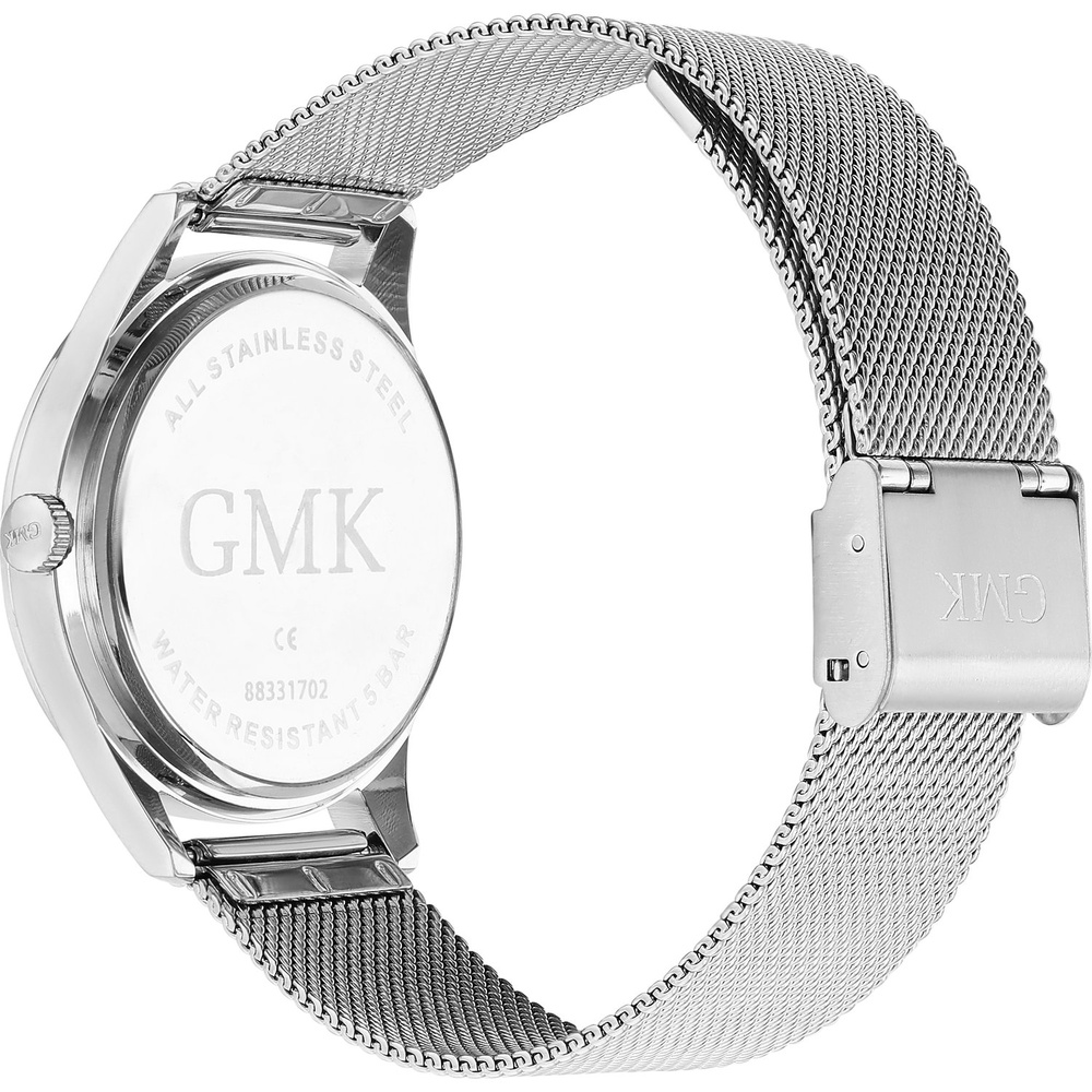 GMK Collection Montre pour femme Acier inoxydable Montre