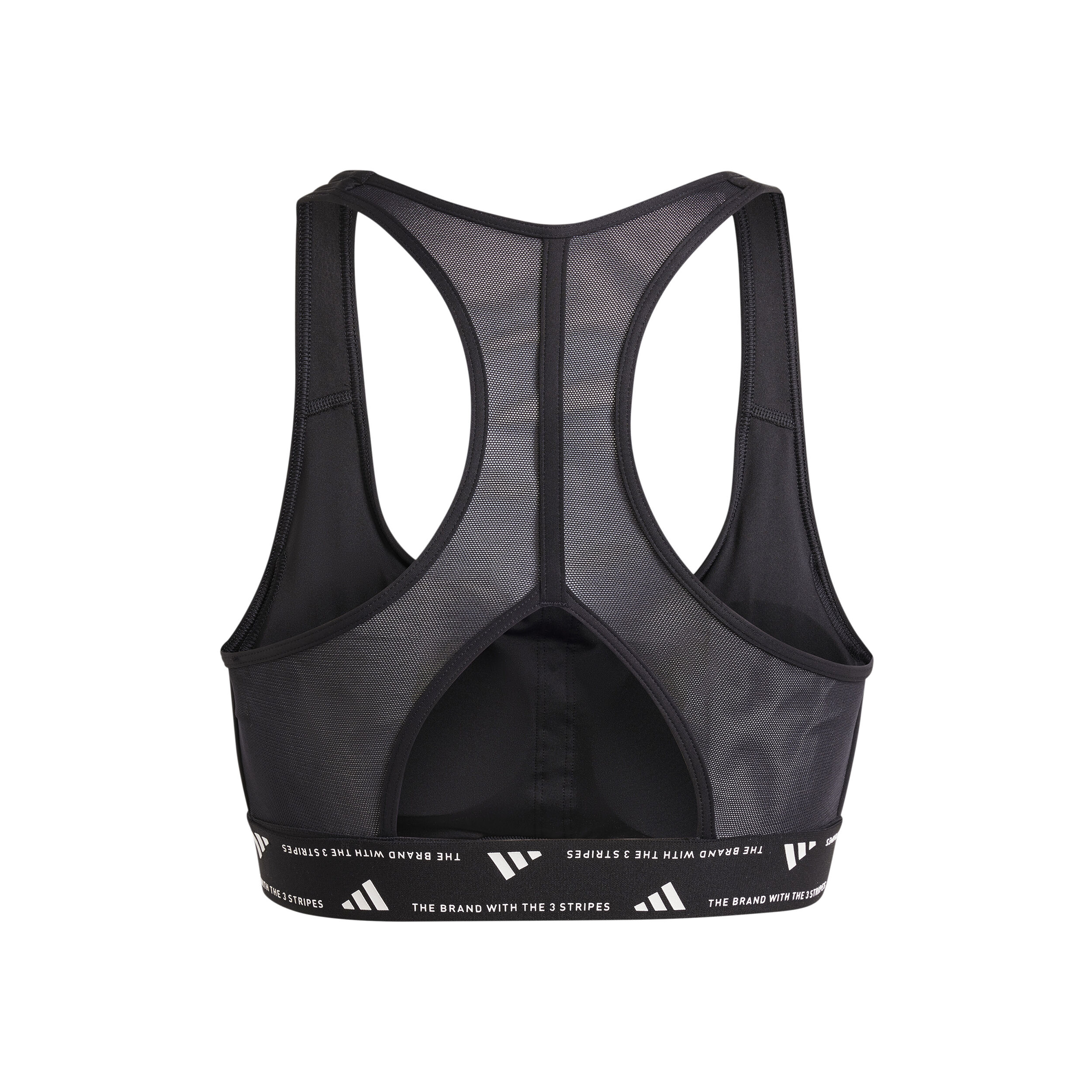 Power Racer Medium Sport-BH Damen - Schwarz