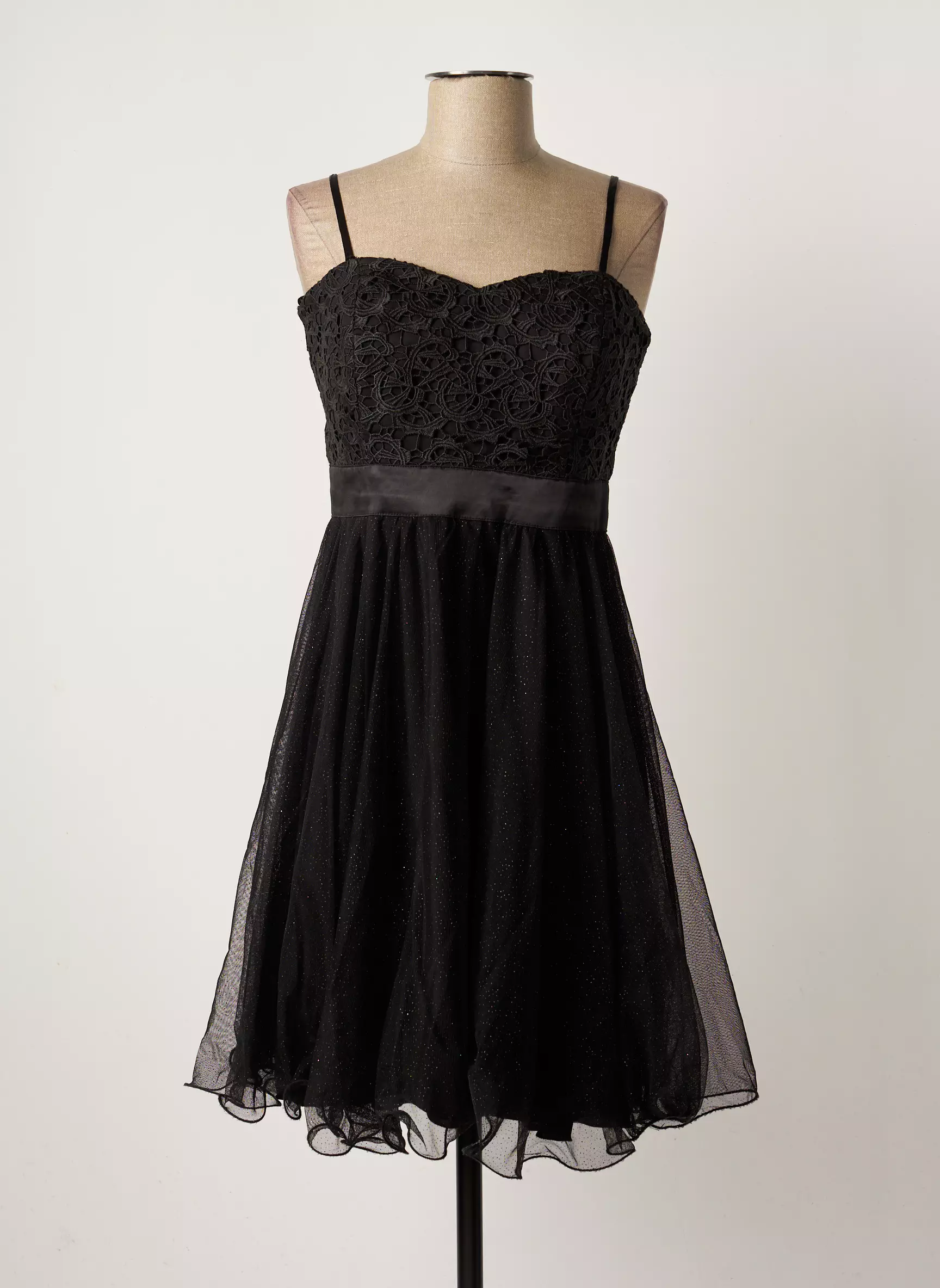 Breal Robes Mi Longues Femme couleur noir
