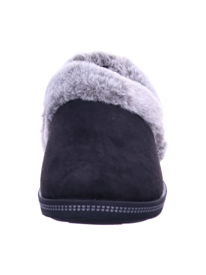 Skechers Hausschuhe in Schwarz günstig kaufen