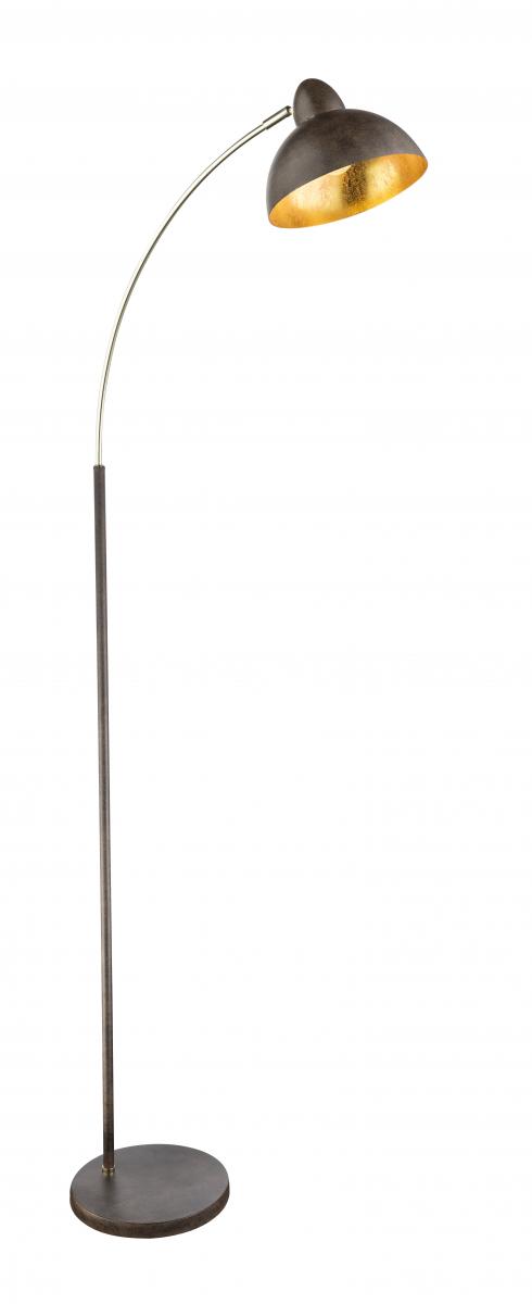 Globo Lighting - ANITA - Stehleuchte Metall rostfarben, 1x E27