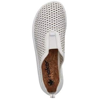 Rieker Slipper in weiß