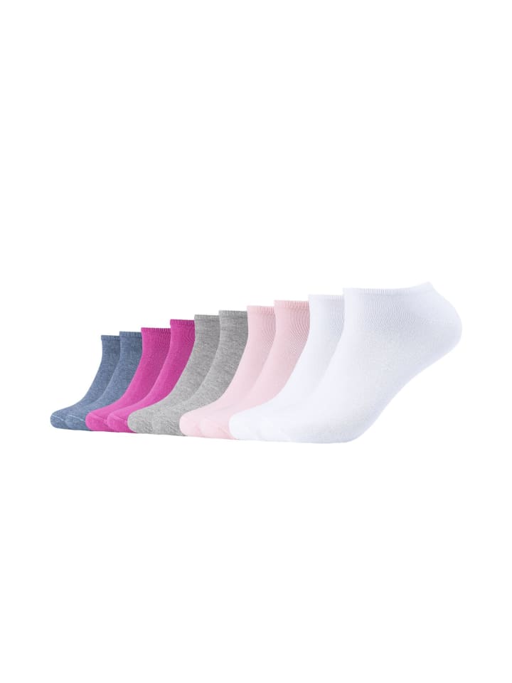 S. Oliver Sneakersocken 10er Pack essentials in super pink günstig kaufen