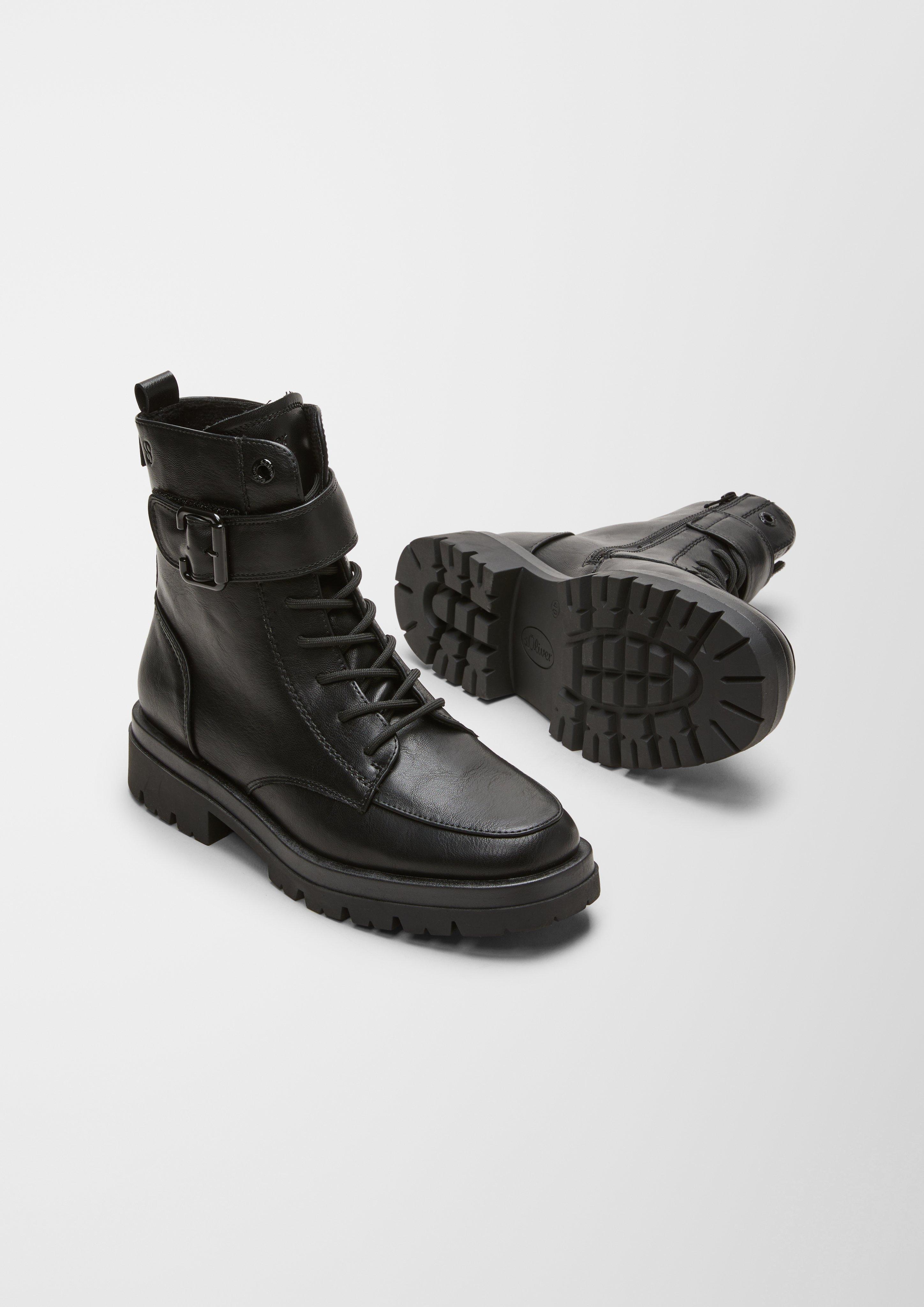 Stiefel in Lackleder-Optik  6006563-022