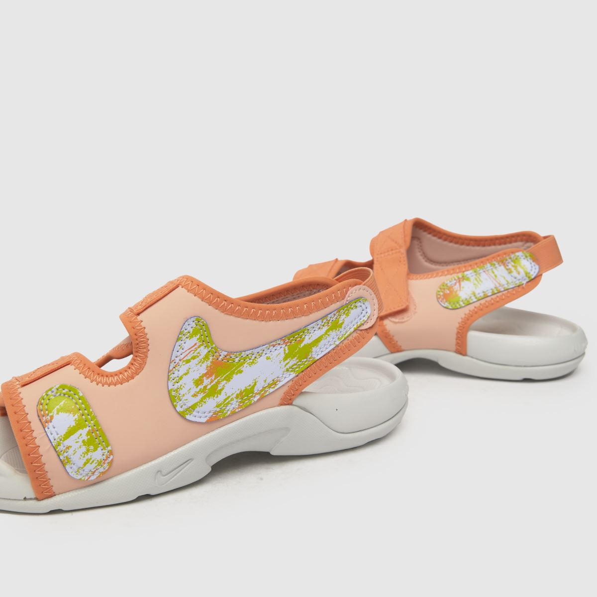 Nike orange Sunray Adjust 6 Youth sandaler