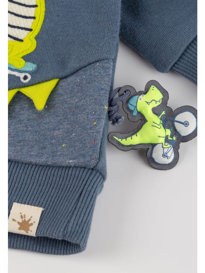 Sigikid Sweatshirt Sporty Dino in Blau günstig kaufen