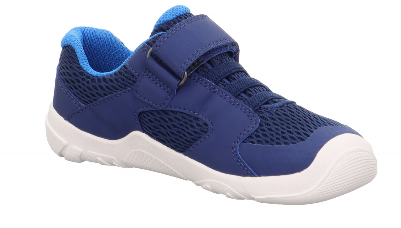 TRACE - Blau Sneaker low mit Klettverschluss