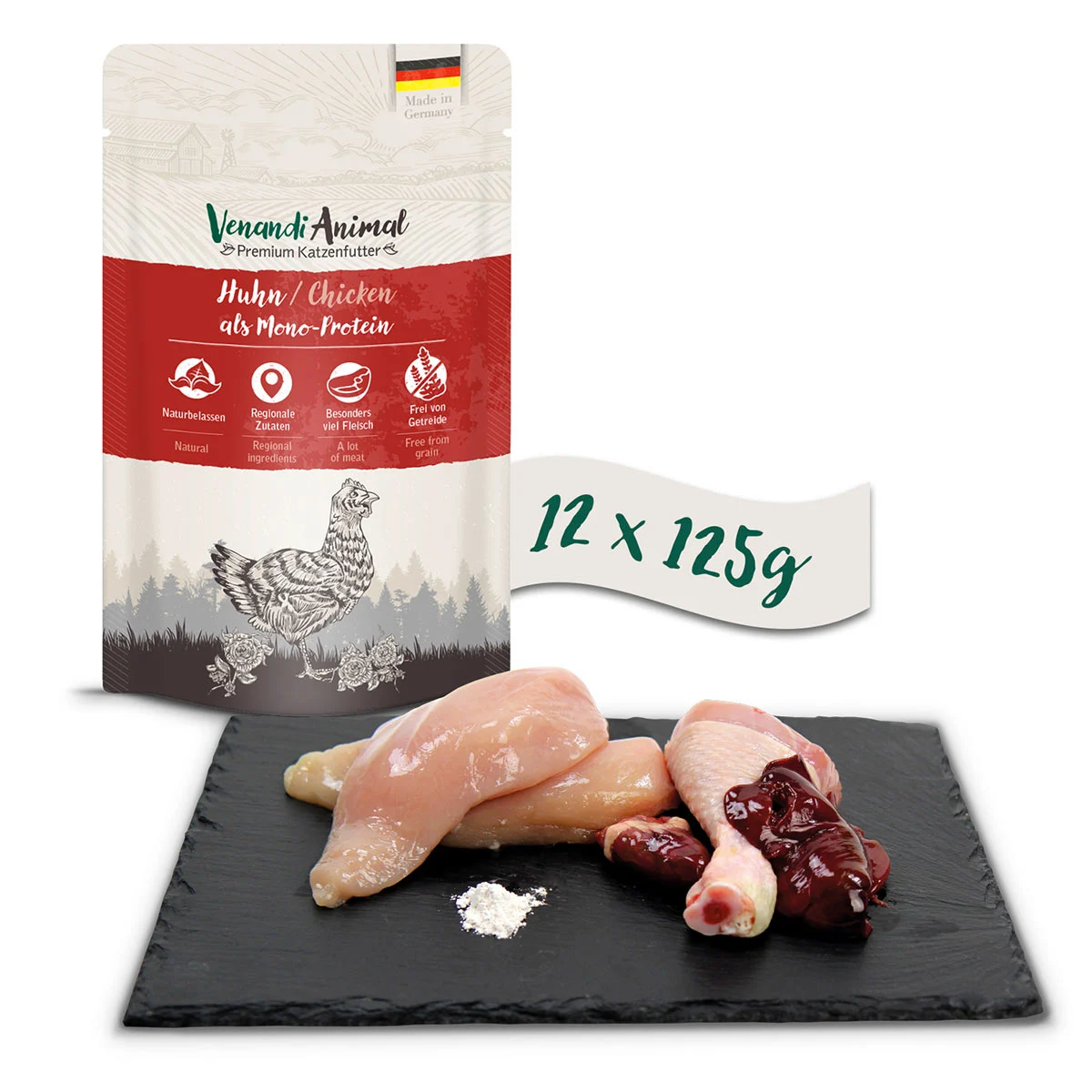 Venandi Animal - Huhn als Monoprotein günstig kaufen