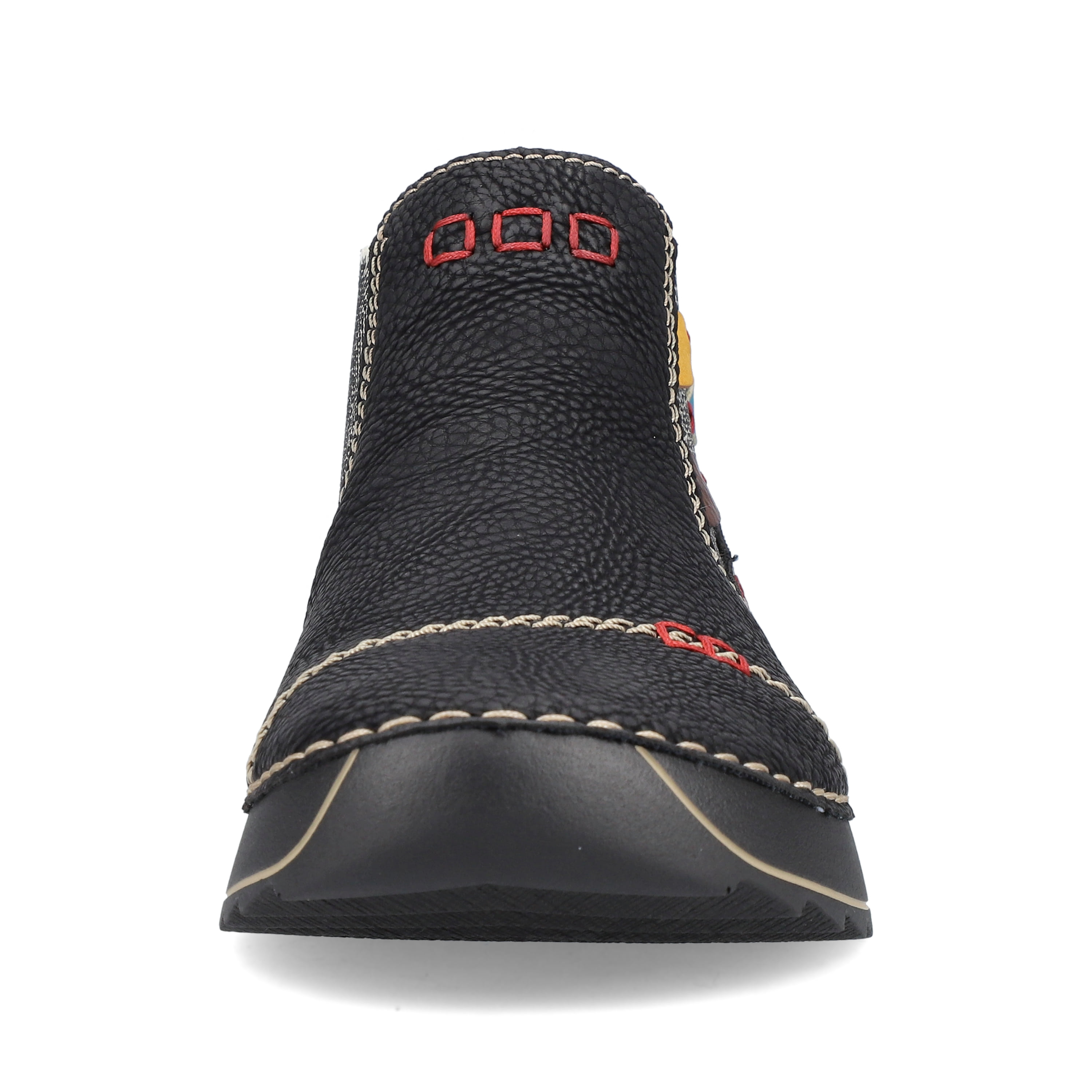 Rieker Damen Chelsea Boots asphaltschwarz-multi