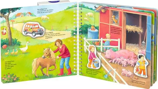 ministeps: Was gehört wohin? Auf dem Bauernhof