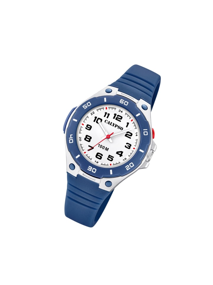 Calypso Analog-Armbanduhr Calypso Junior blau mittel (ca. 36mm) günstig kaufen onesize