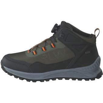 Run Lifewear Schnür Boots in grün