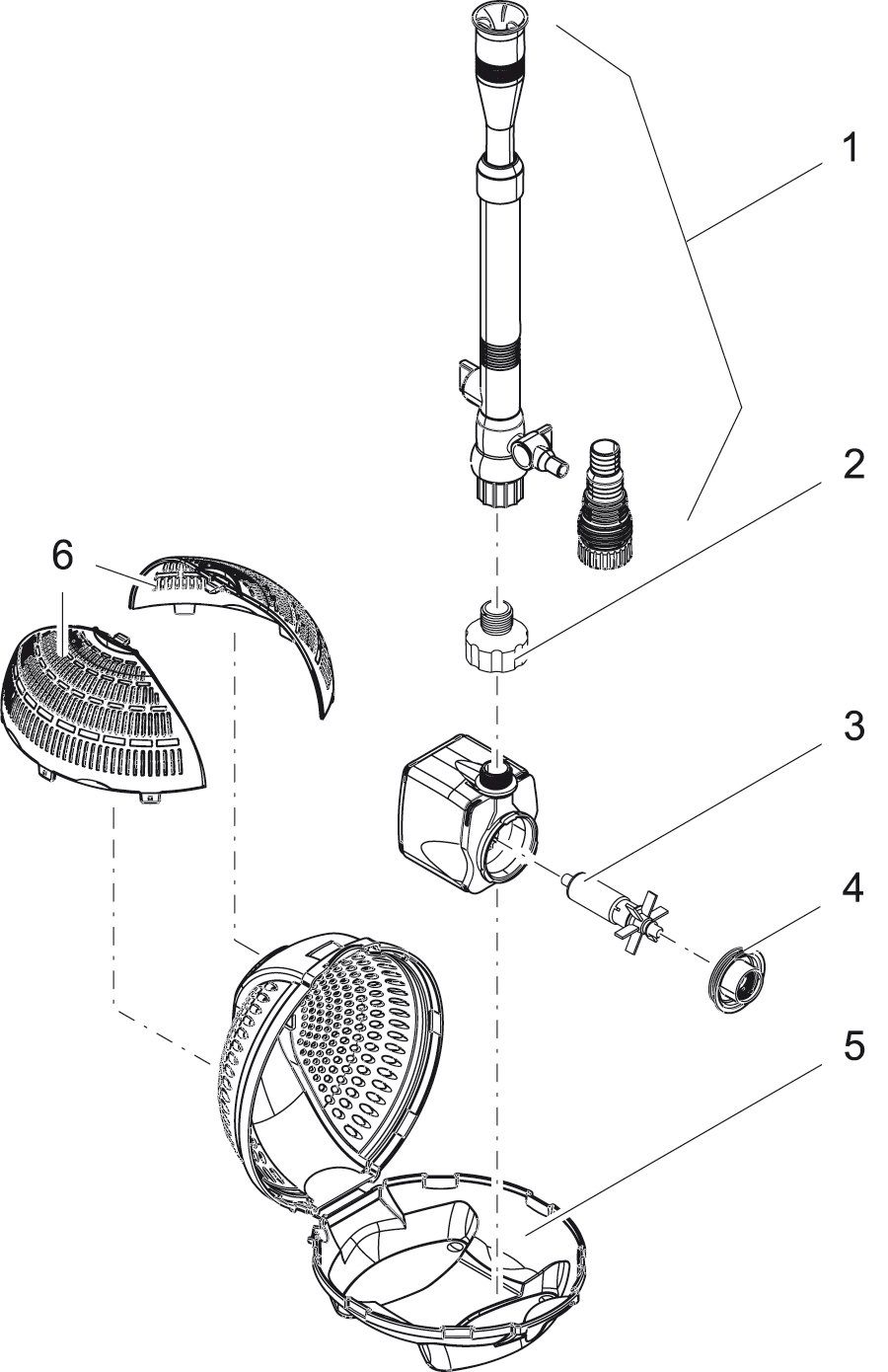 Pontec Springbrunnenpumpe PondoVario 750 (Set), 720 l/h