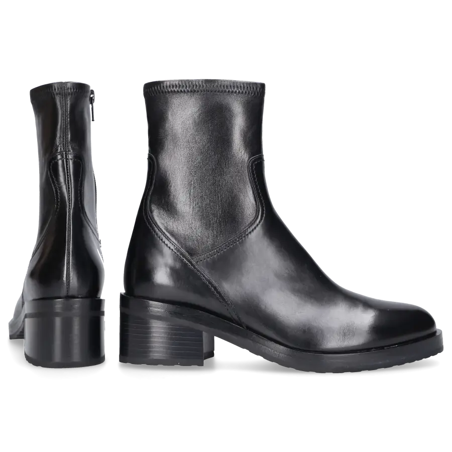 Truman's - Stiefeletten 7644 Kalbsleder - schwarz