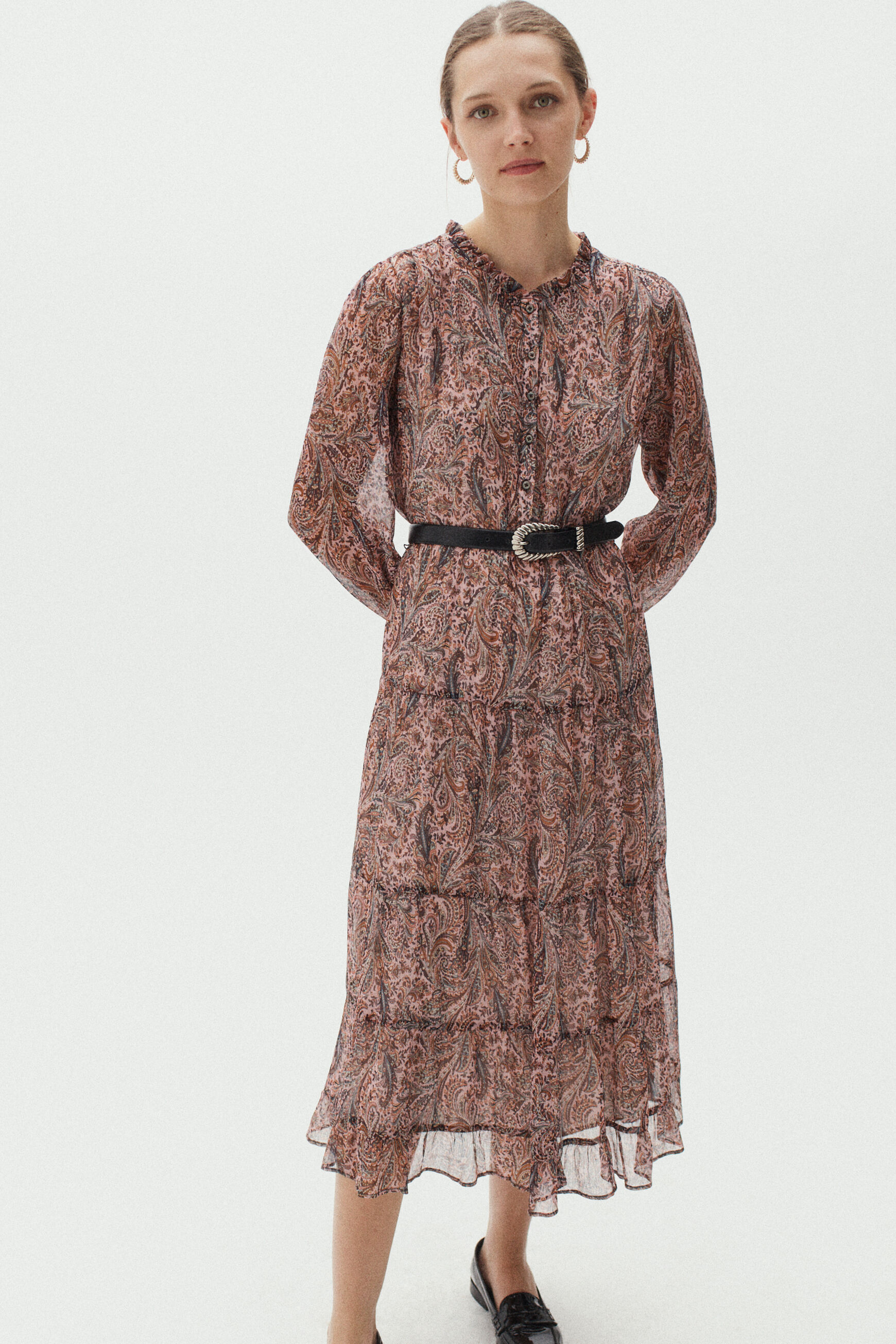 robe galaxie rose clair femme