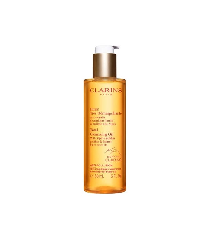 Clarins-HUILE TRÈS DÉMAQUILLANTE-Aux extraits de gentiane jaune & mélisse des Alpes