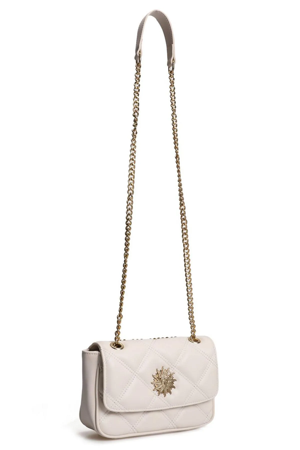 Lucky Bees  Gesteppte gemusterte Hand- und Schultertasche für Damen