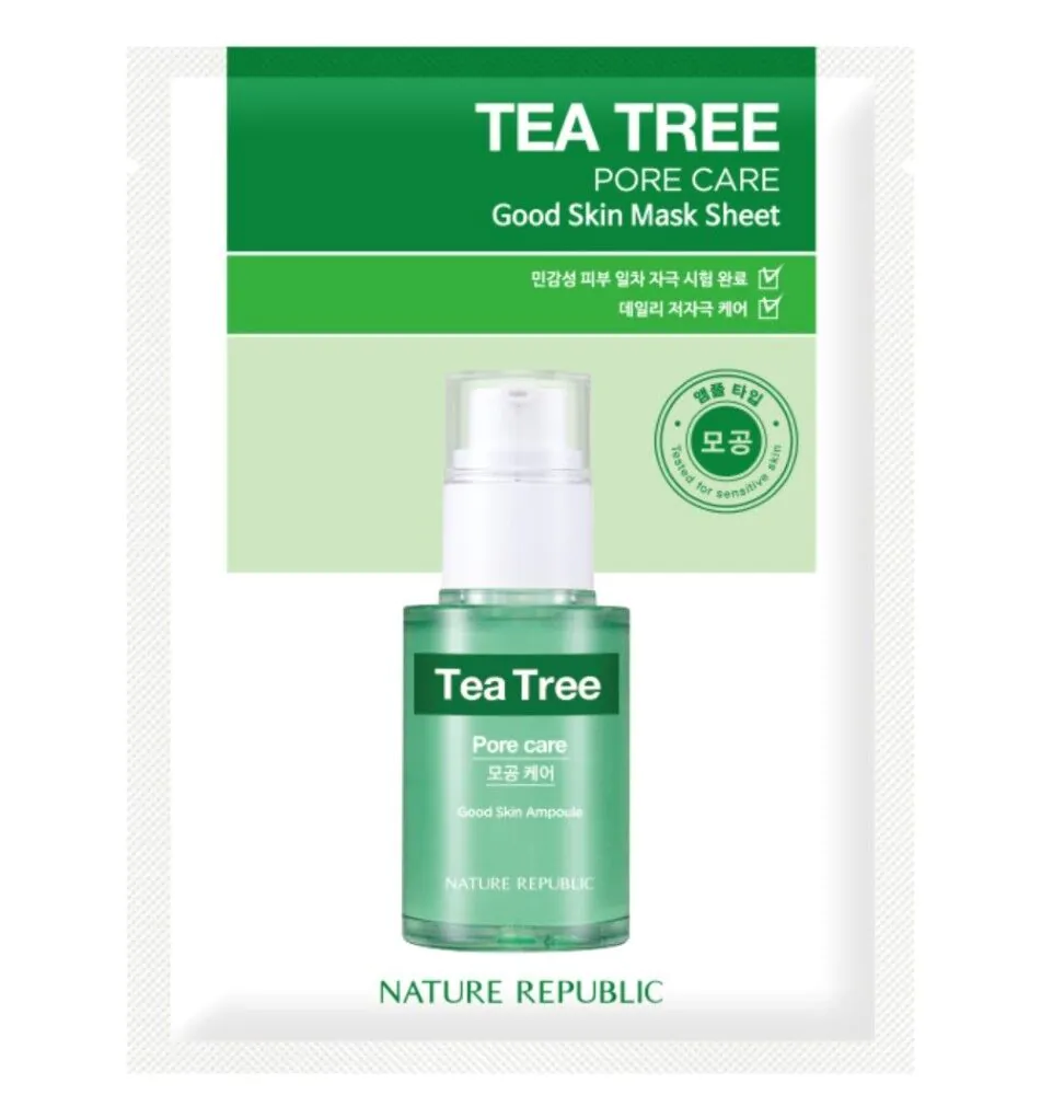 Nature Republic maska za lice s mirisom čajevca za dobru kožu 24 g