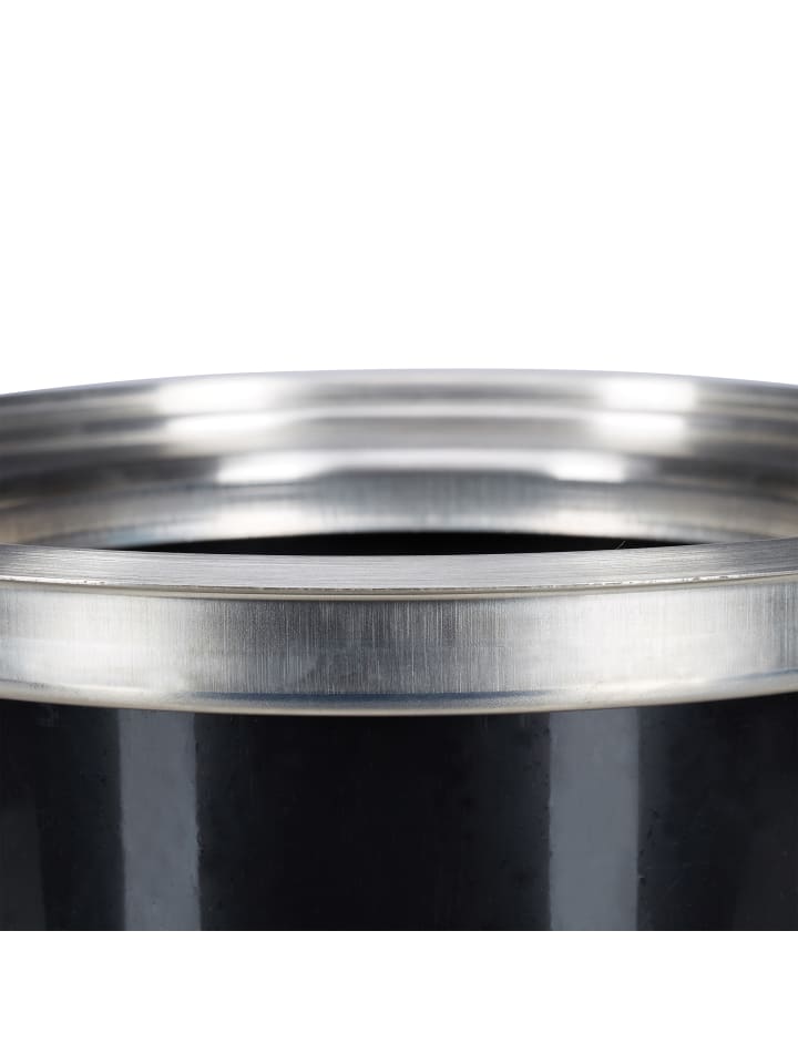 relaxdays Einbaumülleimer Arbeitsplatte in Silber/Schwarz - 8 l günstig kaufen onesize