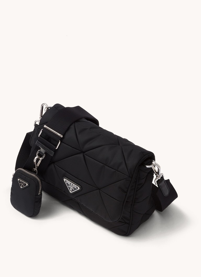 Sac bandoulière rembourré Prada Re-Nylon avec bandoulière amovible