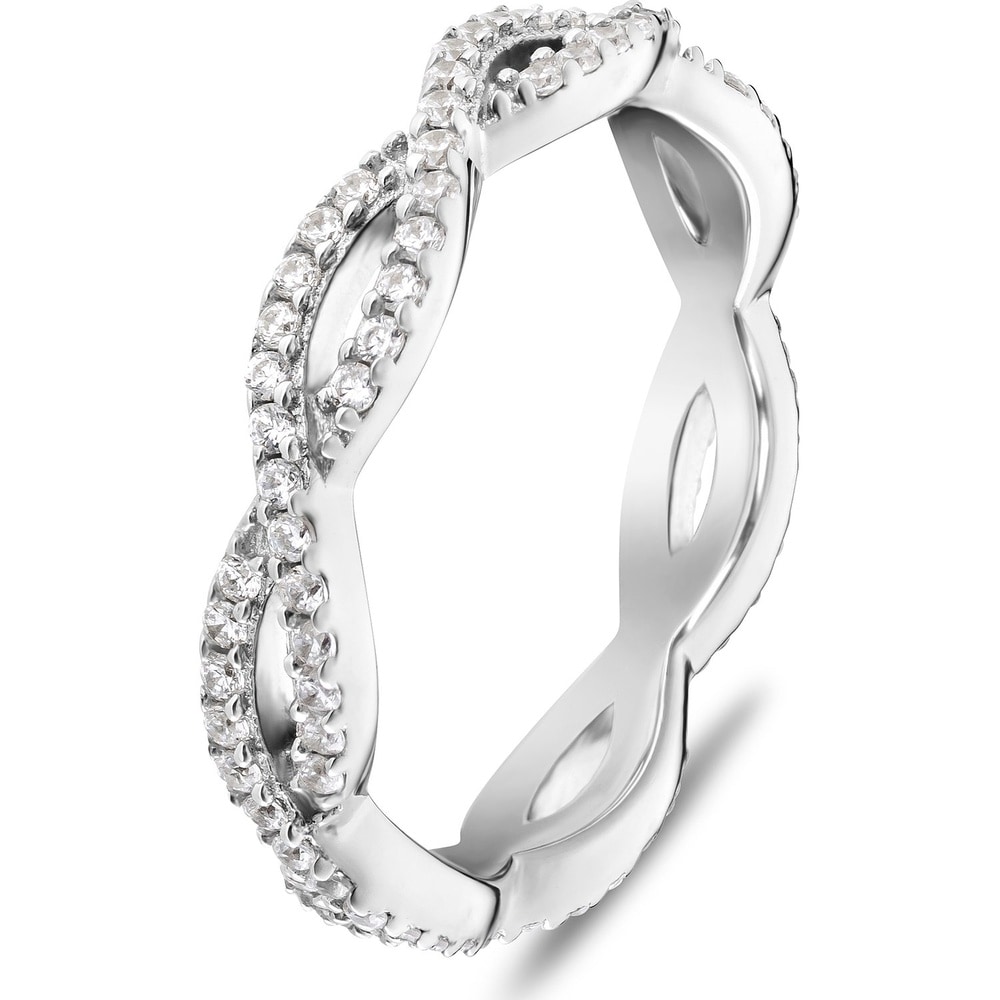 FAVS Bague pour femme 925 Argent argent Bague
