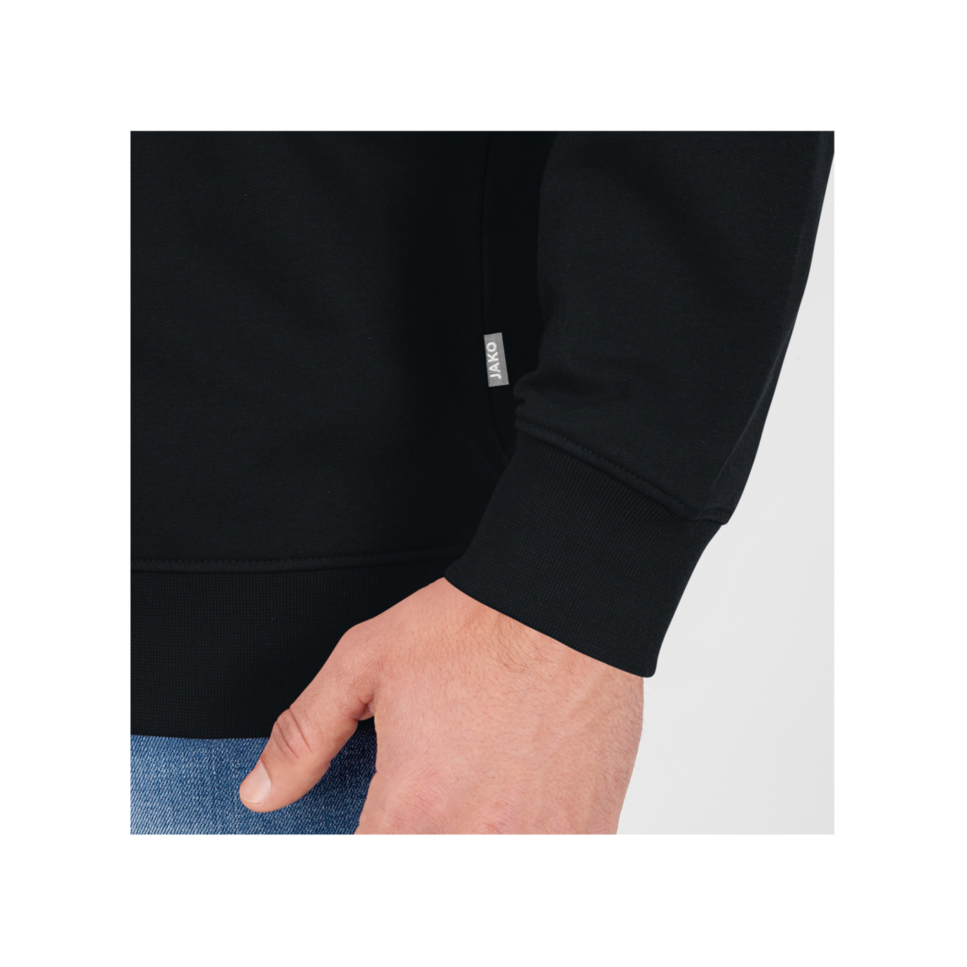Jako Doubletex Sweatshirt Schwarz F800