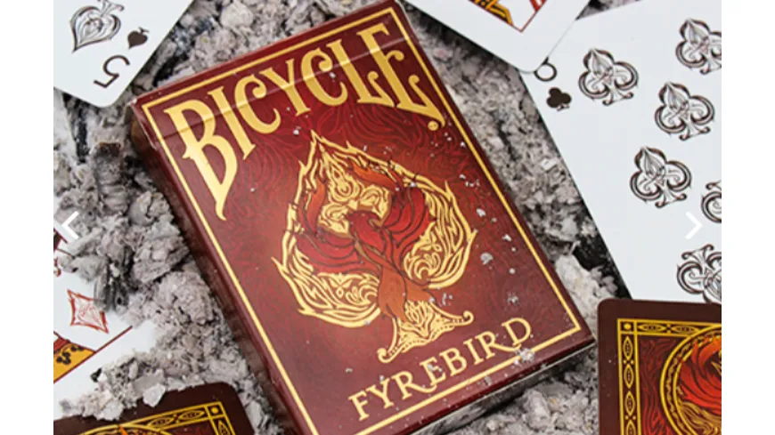Bicycle - Fyrebird Spielkarten