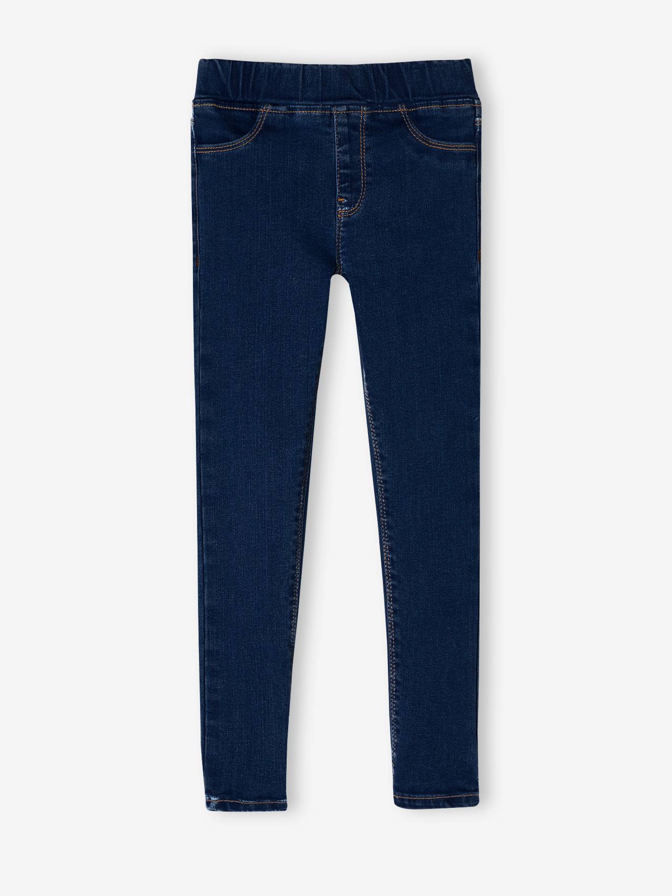 Vertbaudet Mädchen Jeggings BASIC Oeko-Tex - grau