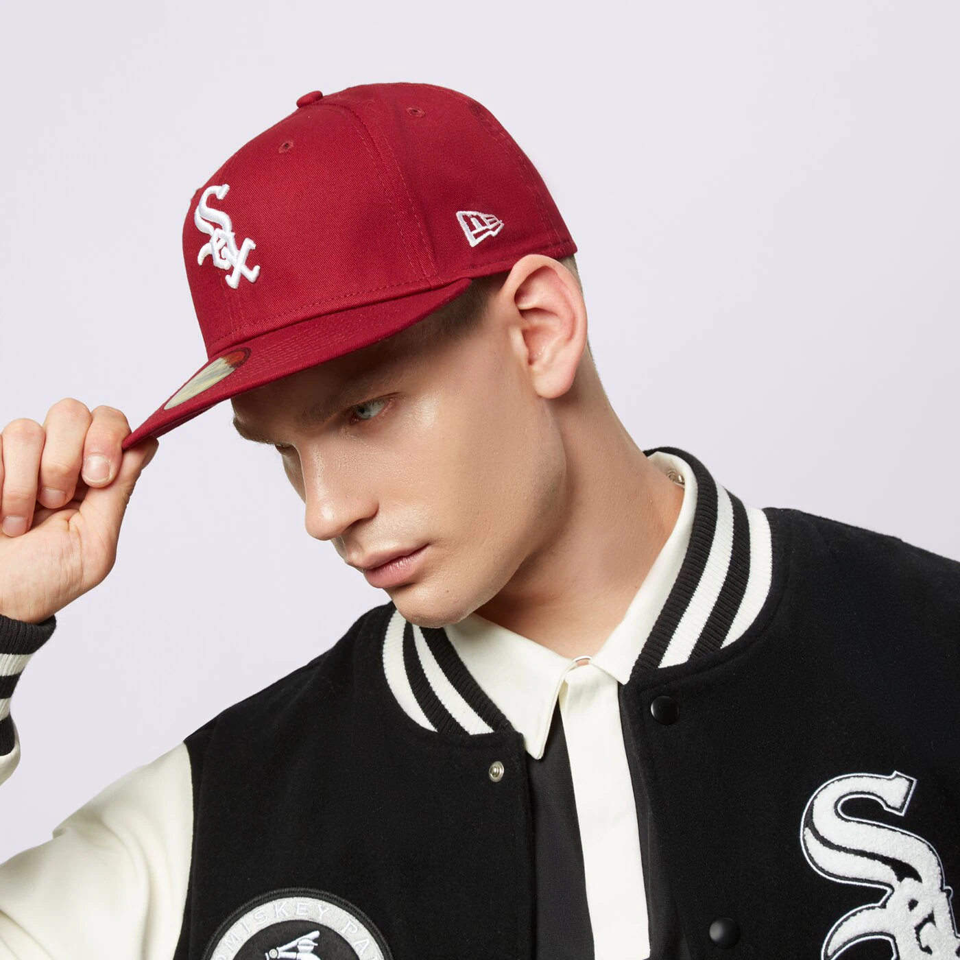 NEW ERA MÜTZE LE 5950 WHITE SOX CHICAGO WHITE SOX Dunkelrot