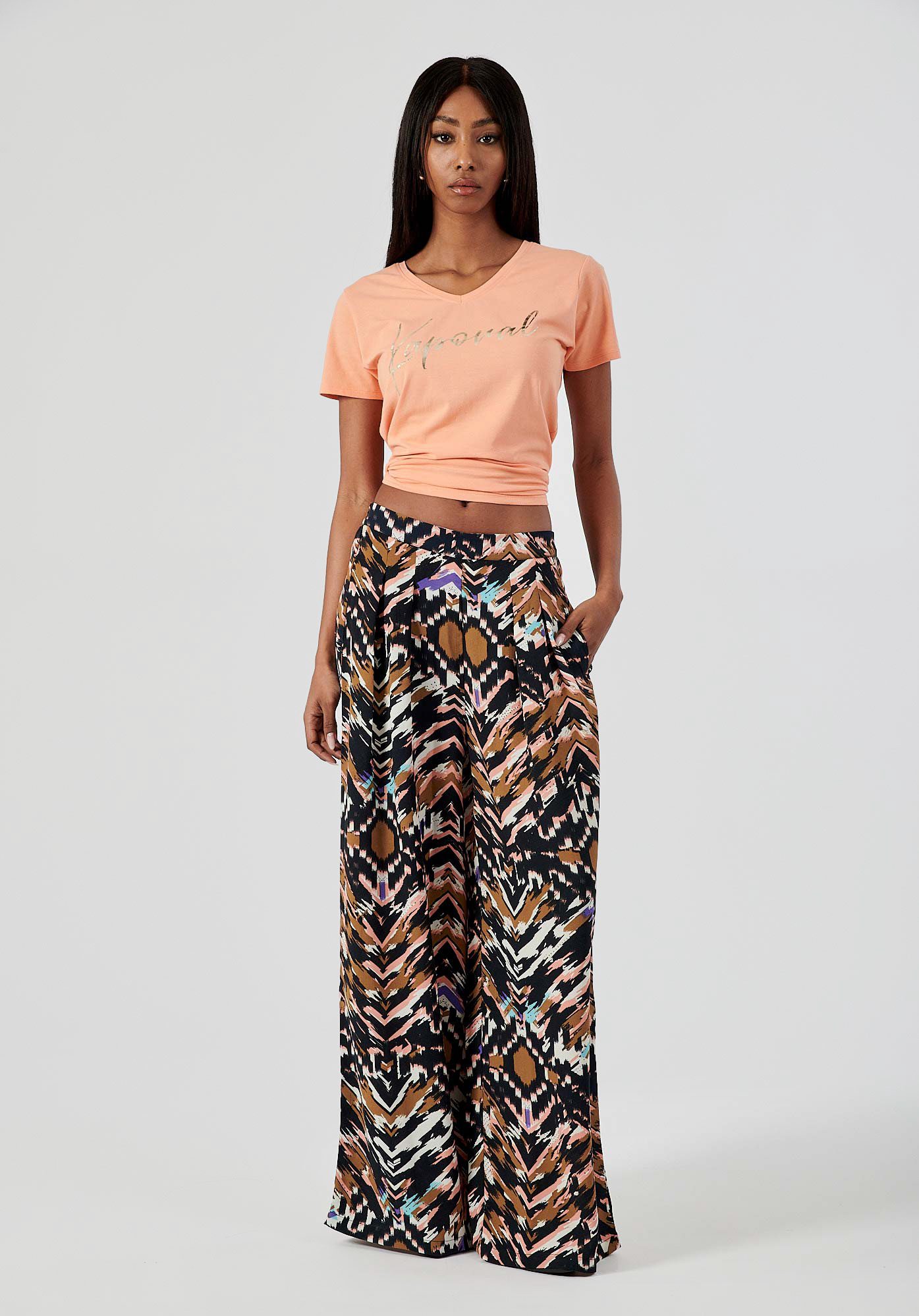 COSTI  Pantalon imprimé femme