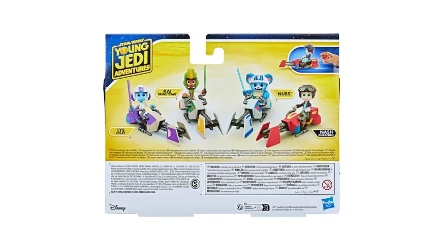 Hasbro - Star Wars Action-Figur & Speeder Bike