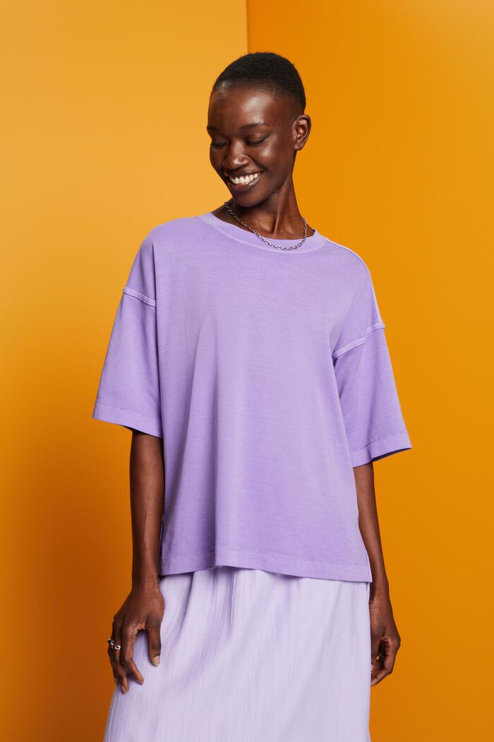 Oversize-T-Shirt aus Baumwolle