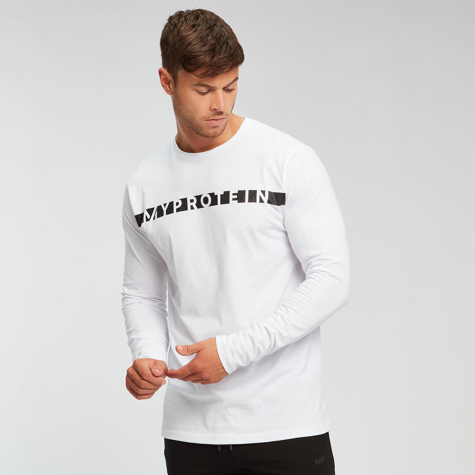 T-Shirt À Manches Longues Original - Blanc