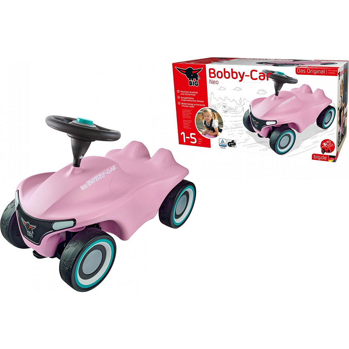 BIG-Bobby-Car-Neo Rosé