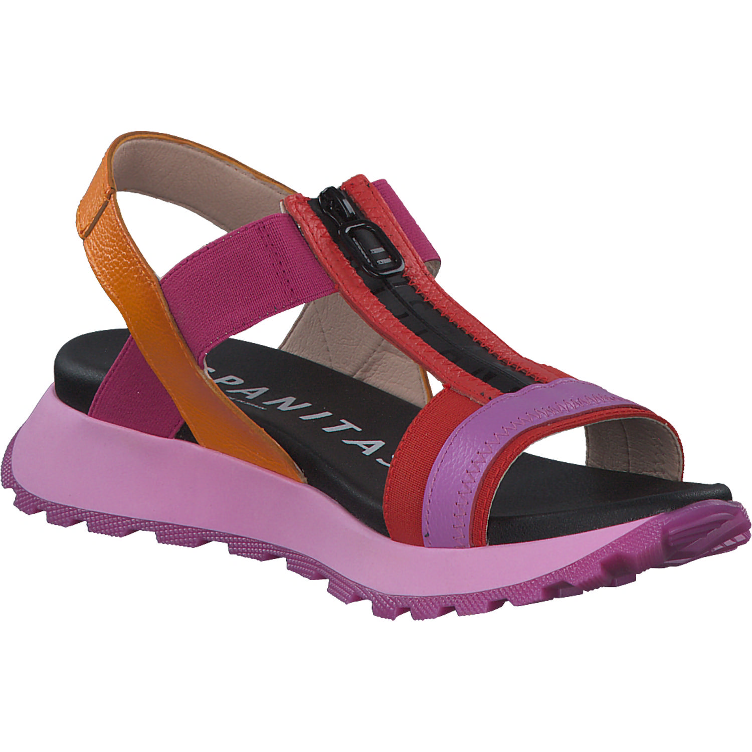 Hispanitas Schuhe Maui HV243308, Keilsandaletten, Damen, Mehrfarbig