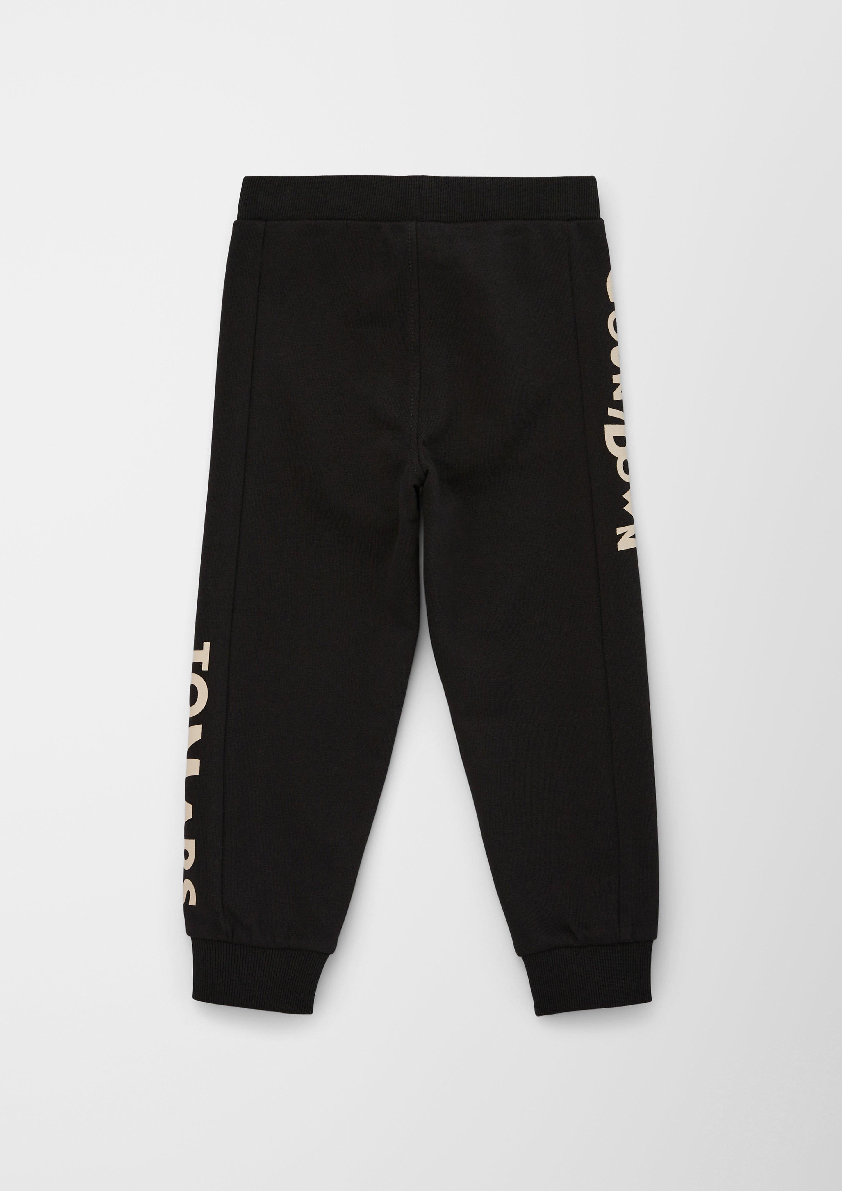 Loose: Jogginghose mit seitlichem Schriftprint  2137517-9999