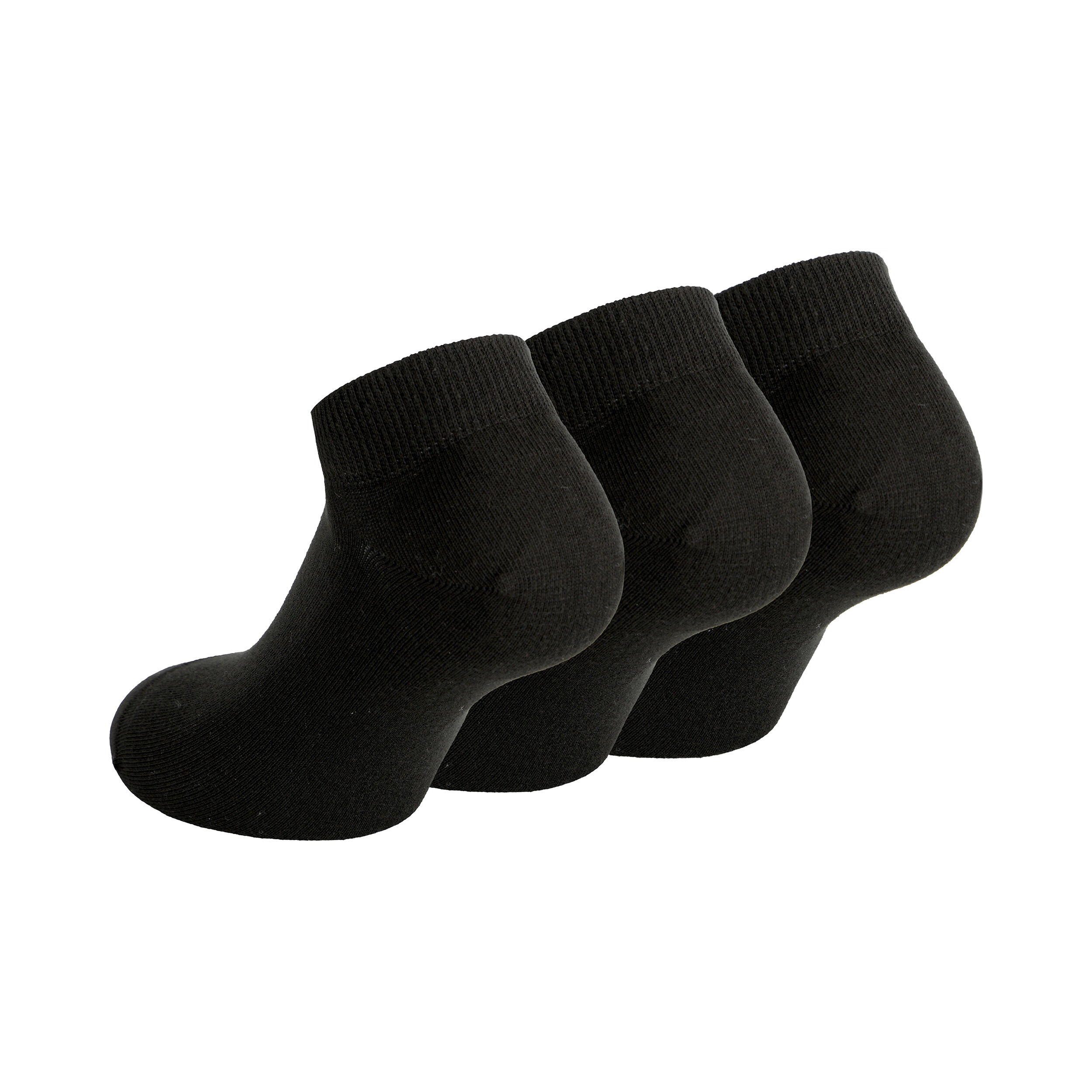Performance Core Tennissocken 3er Pack - Schwarz