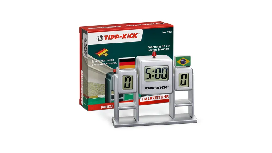 Tipp-Kick Halbzeituhr mit Toranzeige