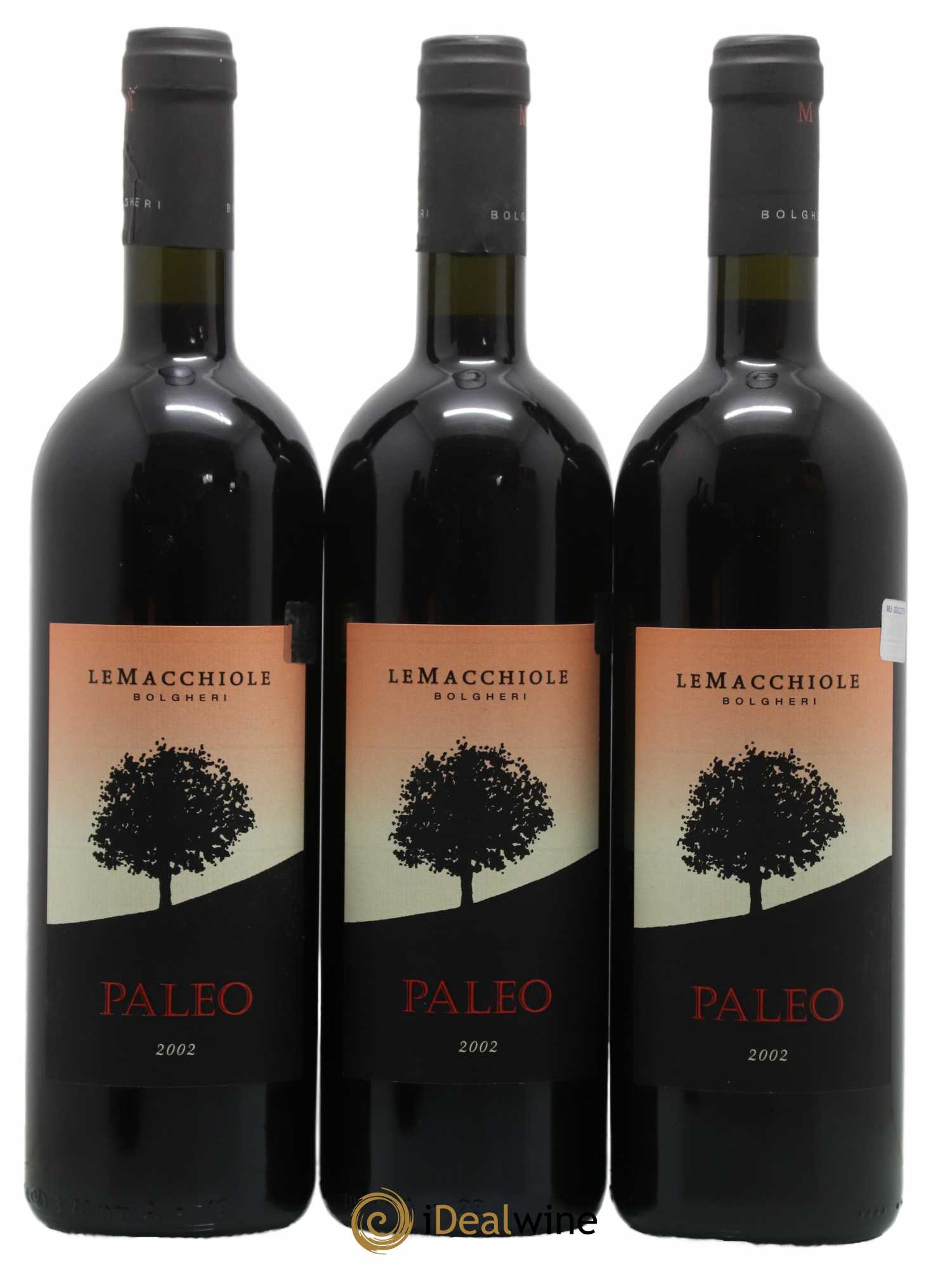 Toscana IGT Le Macchiole Paléo  2002 - Lot de 6 Bouteilles