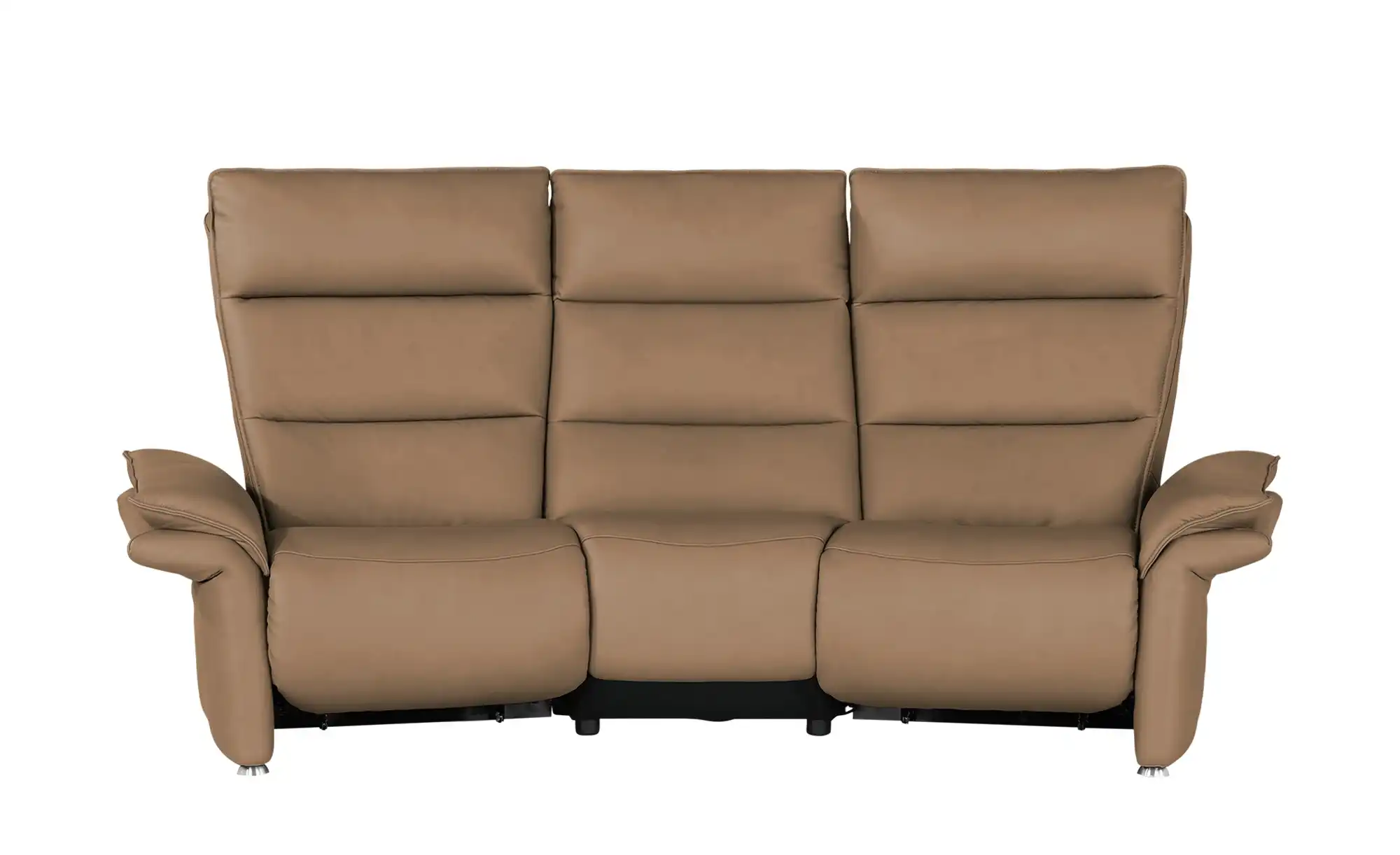 Hukla Trapezsofa aus Leder Corvina