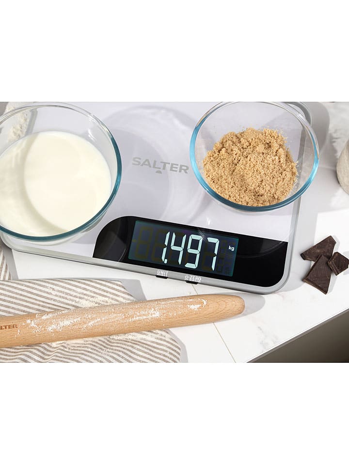 Salter Küchenwaage in Weiß/ Schwarz günstig kaufen onesize