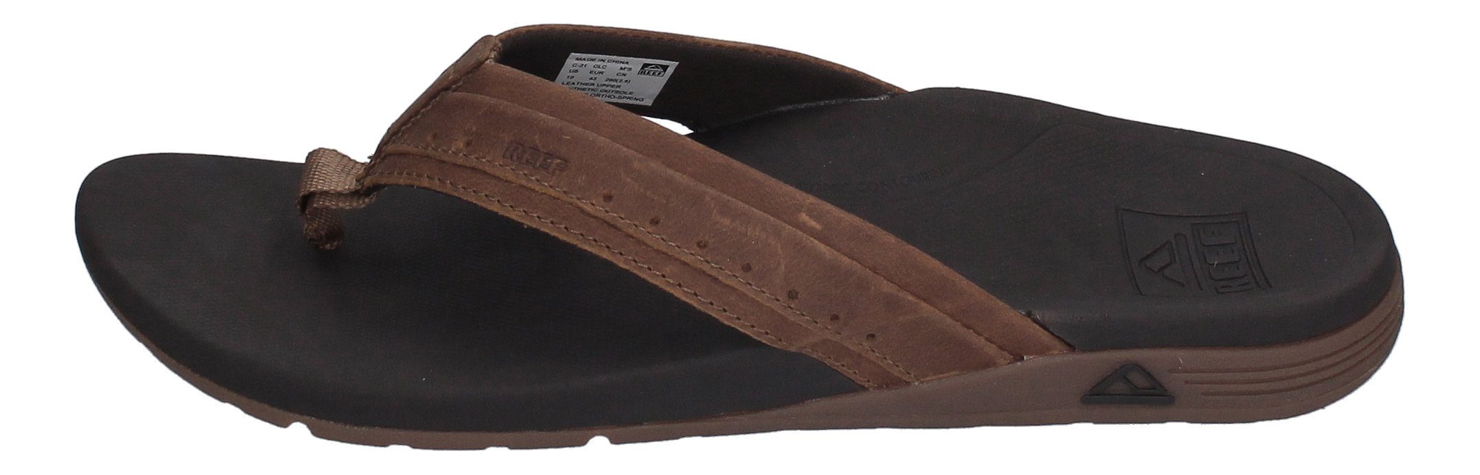 Reef LEATHER ORTHO-SPRING Zehentrenner brown